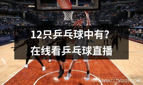 12只乒乓球中有？在线看乒乓球直播