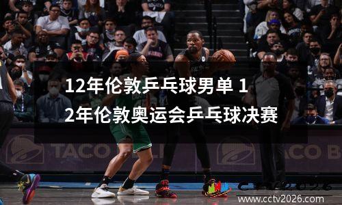 12年伦敦乒乓球男单 12年伦敦奥运会乒乓球决赛
