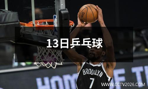 13日乒乓球