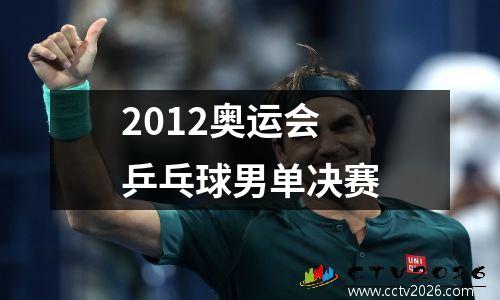 2012奥运会乒乓球男单决赛