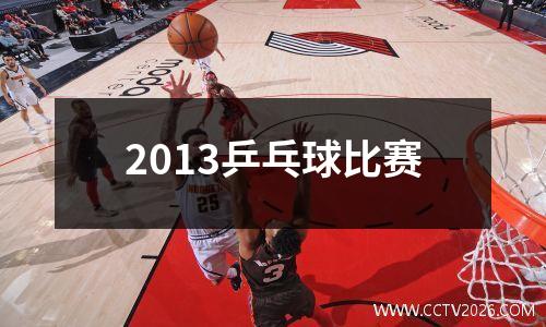 2013乒乓球比赛