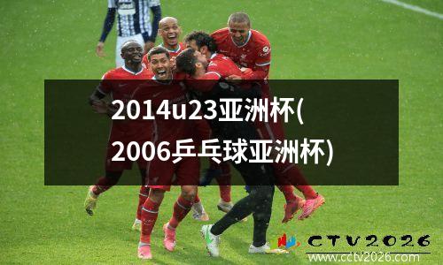 2014u23亚洲杯(2006乒乓球亚洲杯)