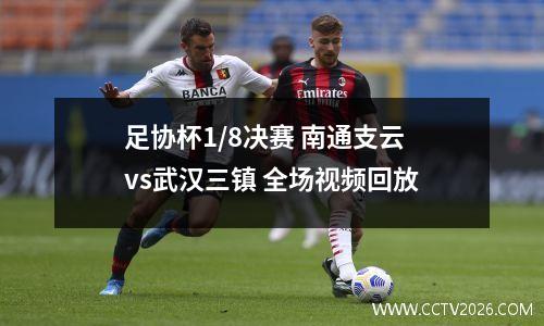 足协杯1/8决赛 南通支云vs武汉三镇 全场视频回放