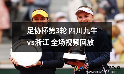 足协杯第3轮 四川九牛vs浙江 全场视频回放