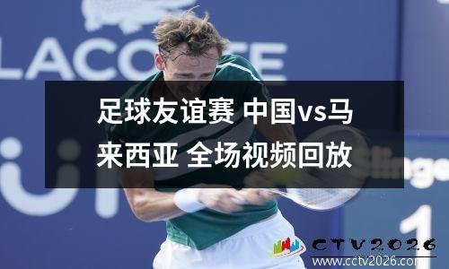 足球友谊赛 中国vs马来西亚 全场视频回放