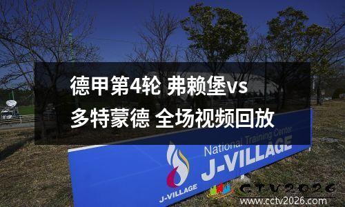 德甲第4轮 弗赖堡vs多特蒙德 全场视频回放