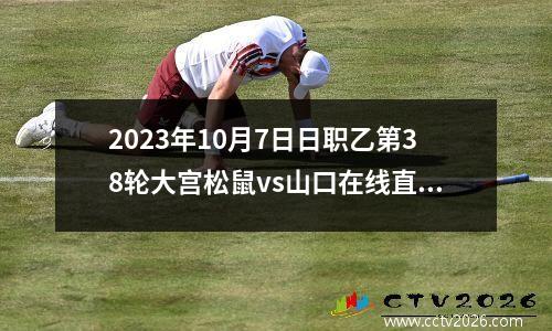2023年10月7日日职乙第38轮大宫松鼠vs山口在线直播