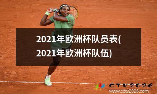 2021年欧洲杯队员表(2021年欧洲杯队伍)