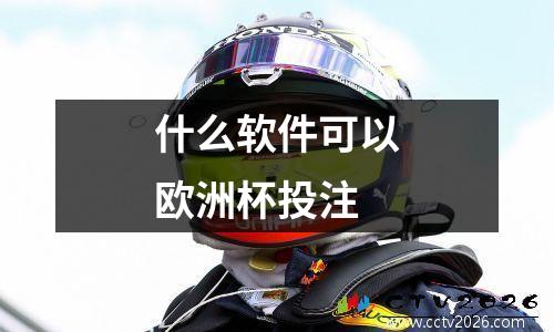 什么软件可以欧洲杯投注