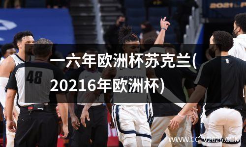 一六年欧洲杯苏克兰(20216年欧洲杯)