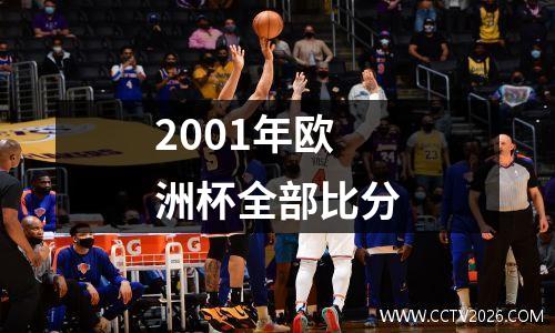 2001年欧洲杯全部比分