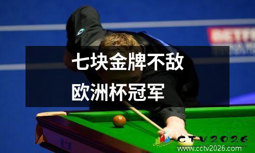 七块金牌不敌欧洲杯冠军