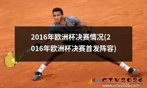 2016年欧洲杯决赛情况(2016年欧洲杯决赛首发阵容)