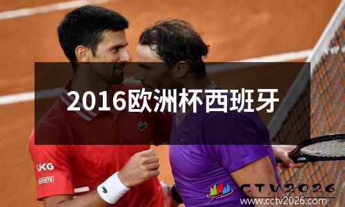 2016欧洲杯西班牙