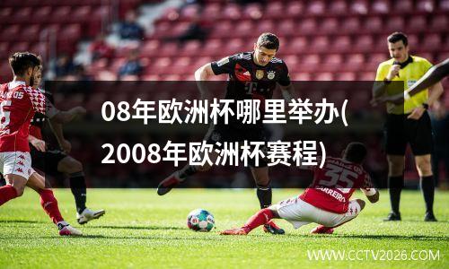 08年欧洲杯哪里举办(2008年欧洲杯赛程)