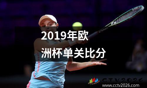 2019年欧洲杯单关比分