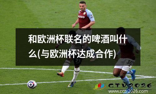 和欧洲杯联名的啤酒叫什么(与欧洲杯达成合作)