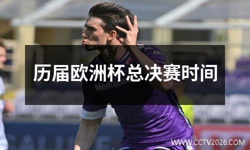 历届欧洲杯总决赛时间
