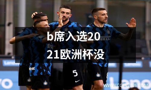 b席入选2021欧洲杯没