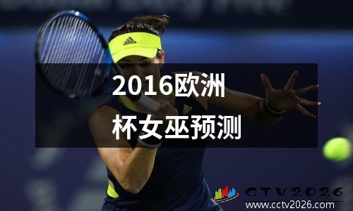 2016欧洲杯女巫预测