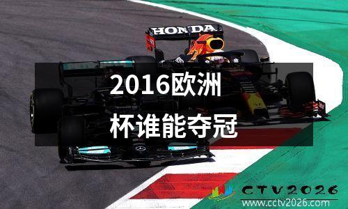 2016欧洲杯谁能夺冠