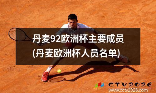 丹麦92欧洲杯主要成员(丹麦欧洲杯人员名单)