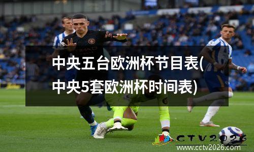 中央五台欧洲杯节目表(中央5套欧洲杯时间表)