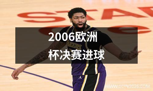 2006欧洲杯决赛进球