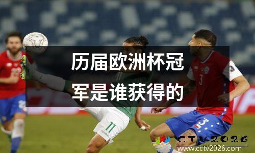 历届欧洲杯冠军是谁获得的