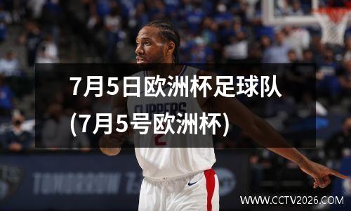 7月5日欧洲杯足球队(7月5号欧洲杯)
