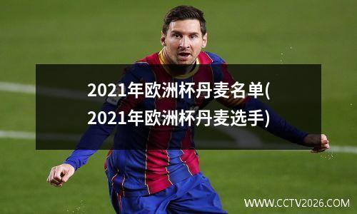 2021年欧洲杯丹麦名单(2021年欧洲杯丹麦选手)