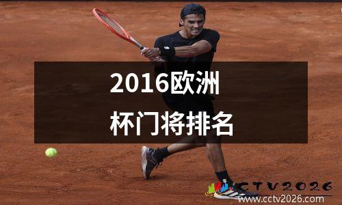 2016欧洲杯门将排名