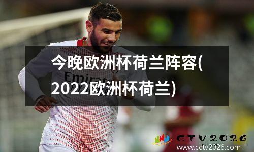今晚欧洲杯荷兰阵容(2022欧洲杯荷兰)
