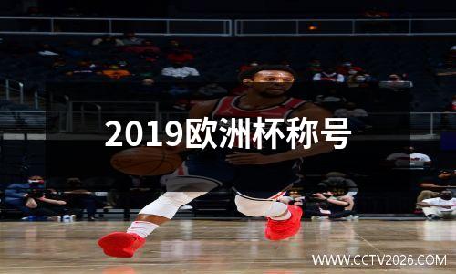 2019欧洲杯称号