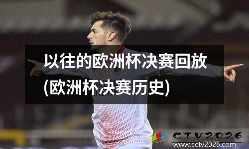 以往的欧洲杯决赛回放(欧洲杯决赛历史)