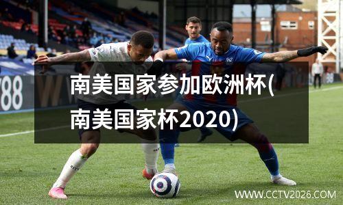 南美国家参加欧洲杯(南美国家杯2020)
