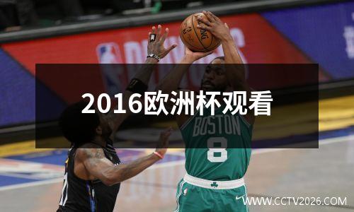 2016欧洲杯观看