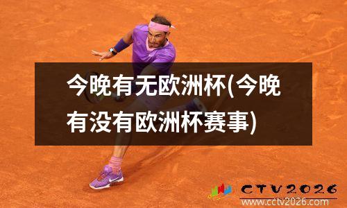今晚有无欧洲杯(今晚有没有欧洲杯赛事)