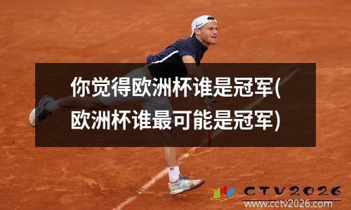 你觉得欧洲杯谁是冠军(欧洲杯谁最可能是冠军)