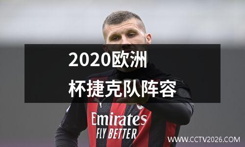 2020欧洲杯捷克队阵容