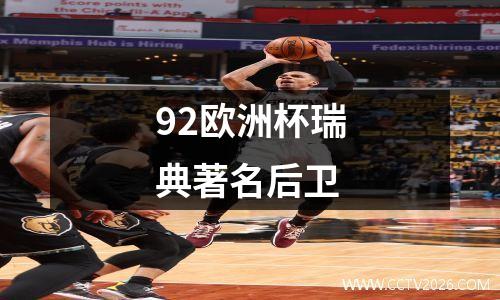 92欧洲杯瑞典著名后卫