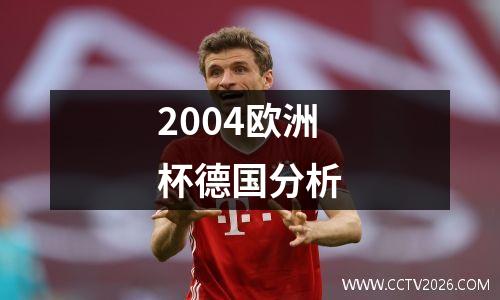 2004欧洲杯德国分析