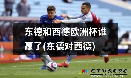 东德和西德欧洲杯谁赢了(东德对西德)