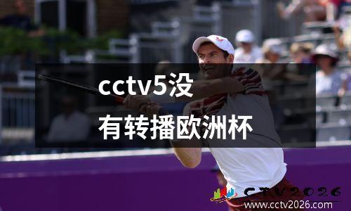 cctv5没有转播欧洲杯