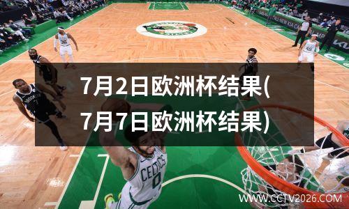 7月2日欧洲杯结果(7月7日欧洲杯结果)