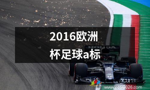 2016欧洲杯足球a标