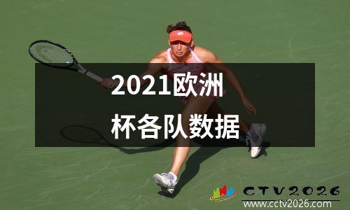 2021欧洲杯各队数据