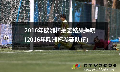 2016年欧洲杯抽签结果揭晓(2016年欧洲杯参赛队伍)