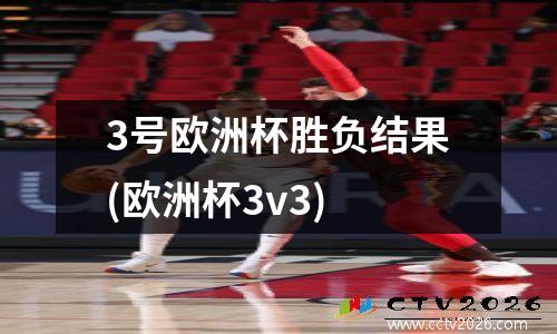 3号欧洲杯胜负结果(欧洲杯3v3)