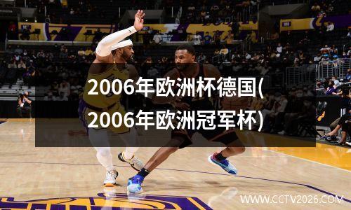 2006年欧洲杯德国(2006年欧洲冠军杯)